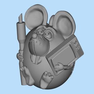 Mouse TV repairman