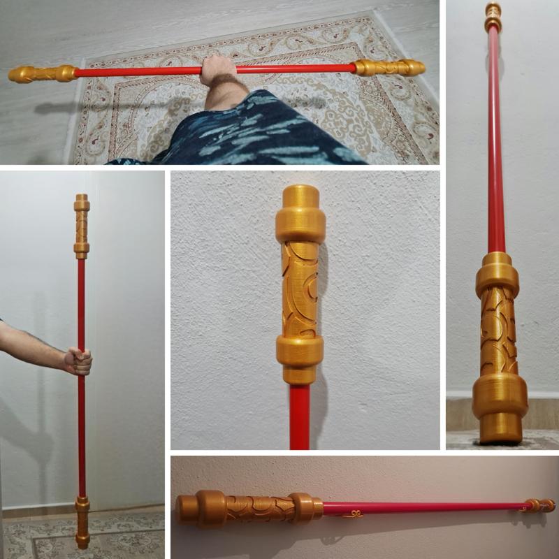 Monkie Kid Wukong Staff-Monkey King Staff-Wukong Staff-Monkie Kid Staff-Monkie Kid Cosplay-Wukong Cosplay-Wukong Cosplay Weapon-Black myth Wukong