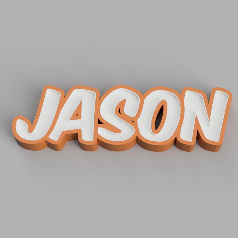 NAMELED JASON - LED LAMP WITH NAME