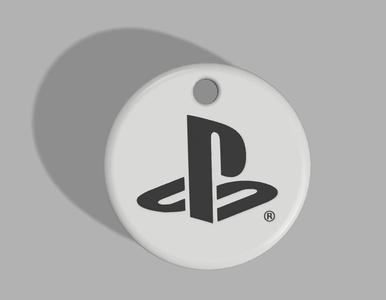 Playstation Keychain