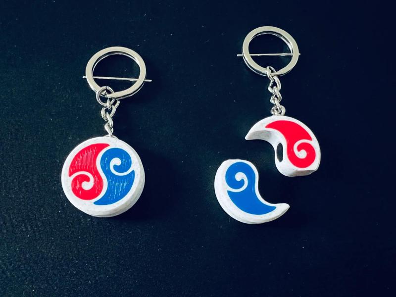 Nezha's Hun Yuan Pearl—Demonic and Spiritual Pearl Keychain