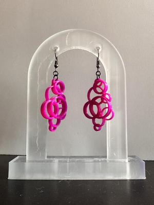 Earrings - circle mayhem