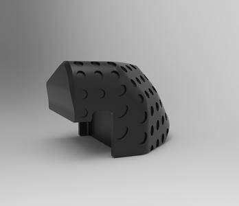 Safariland ALS High Traction Button Extension