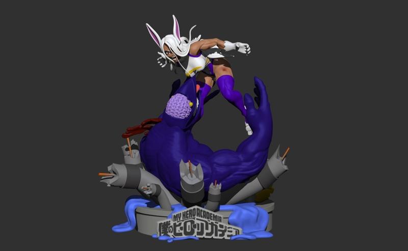 Mirko vs Nomu - My Hero Academia