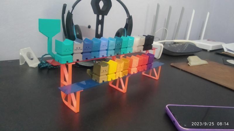 Mini Bleachers / Arquibancadas / Prateleiras  for 3D Prints Display