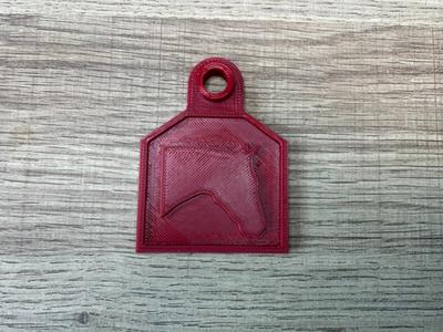 Horse Keytag