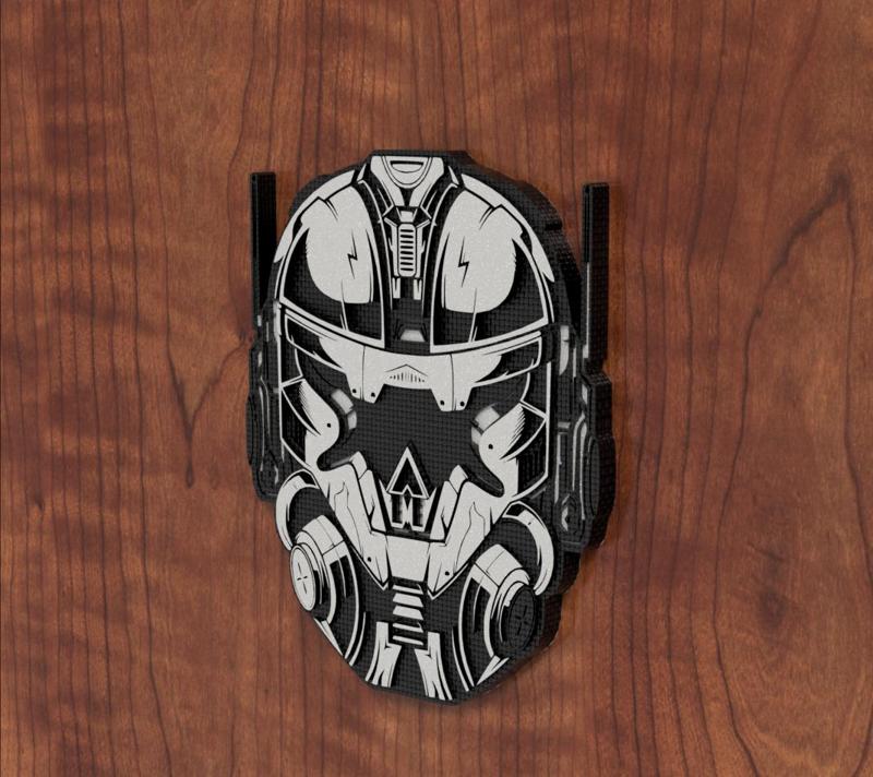 Titanfall 2D Pilot's Helmet Logo