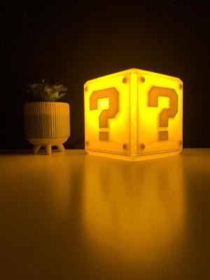 Super Mario Coincube Desk Lamp