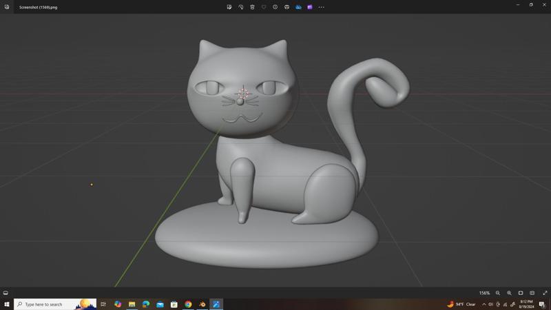 Cat named "Mittens."