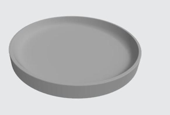 a tray that is remixed from thingiverse