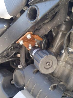BMW Bracket, Adjusting Wheel