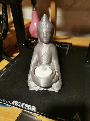 Buddha tealight candle holder