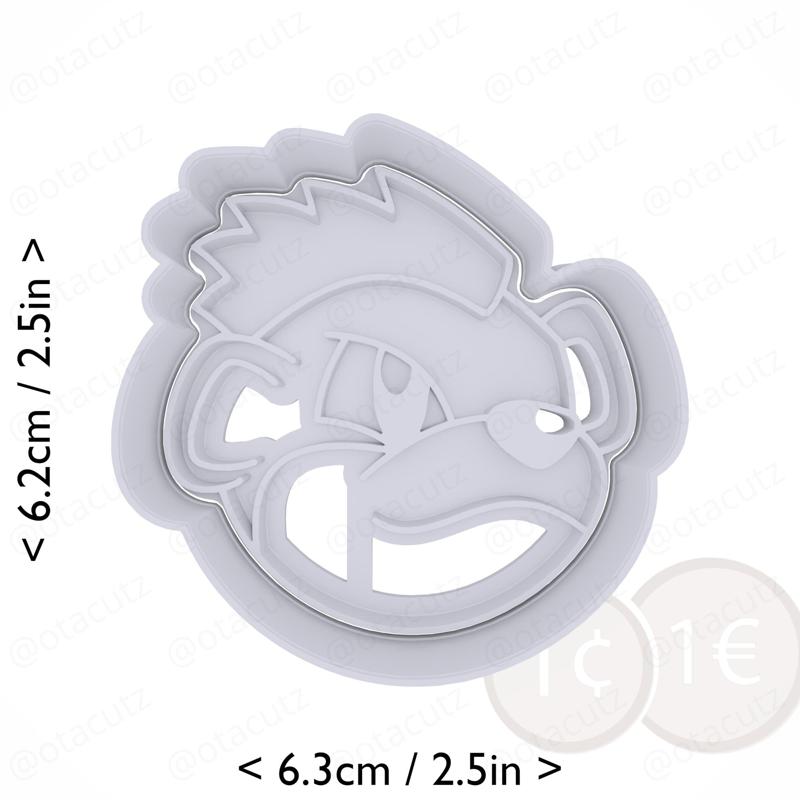 #0058 Growlithe Cookie Cutter / Pokémon