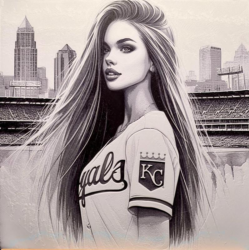 Ladies of Baseball: Kansas City Royals #1