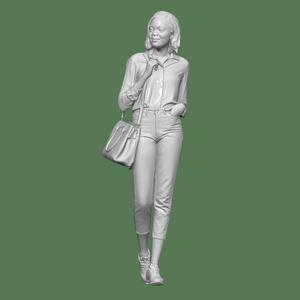 WOMAN BAG PEOPLE CHARACTER