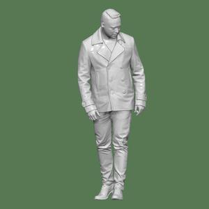 MAN WITH SUIT FOR DIORAMA PEOPLE CHARACTER