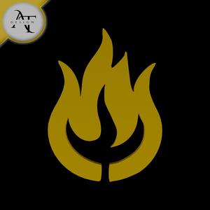 Simple Flame Symbol - 2D Art
