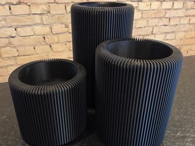 Ribbed Tealight Stand