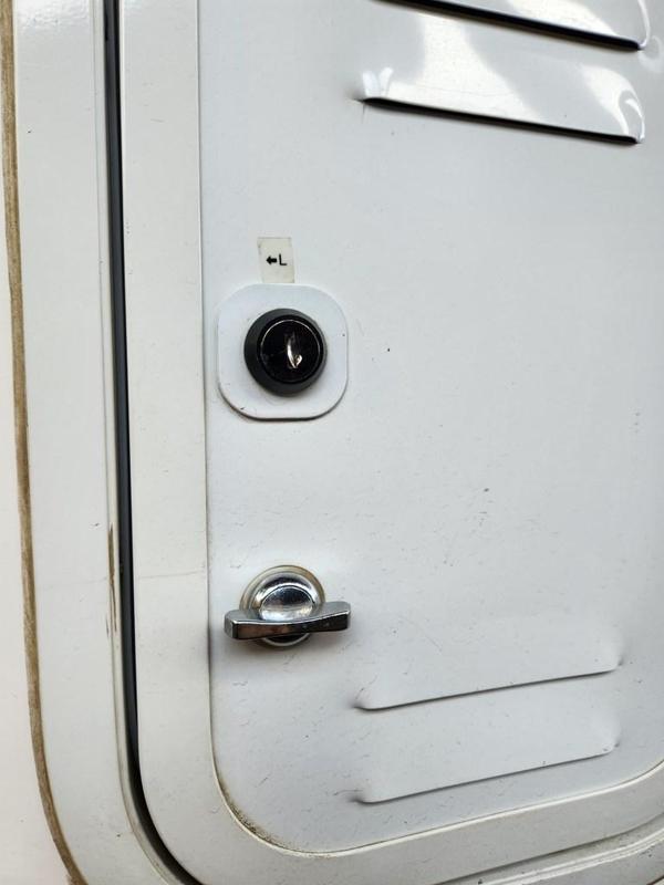 RV Compartment Lock Spacer