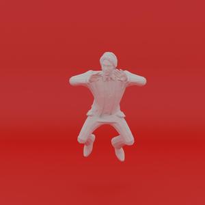 Character Pose Toy Man Miniature Figure 187