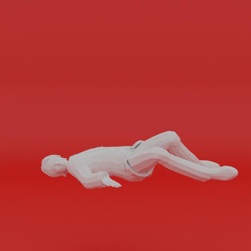 Character Pose Toy Man Miniature Figure 195
