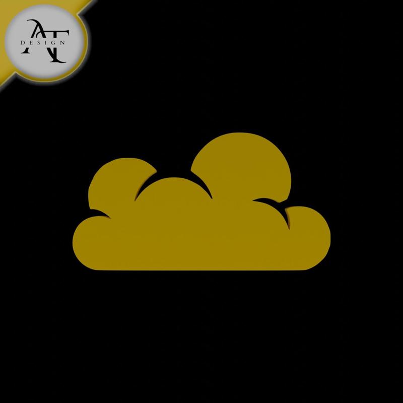Simple Cloud Symbol - 2D Art
