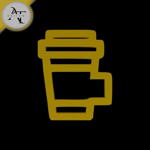 Simple Coffee Cup Symbol - 2D Art