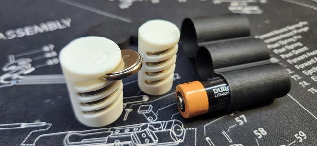 Battery Bin for 2032, 1632, and A123