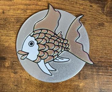 Rainbow Fish Coaster