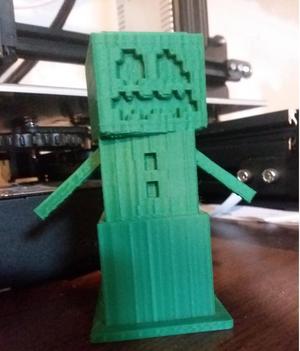 Minecraft Snowman
