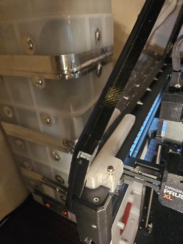 EnXLosure Top Rail Solid mount with Calibration Pin Holder.