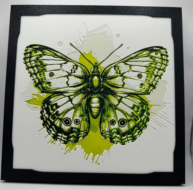 Butterfly - Clouded Sulphur - Hueforge