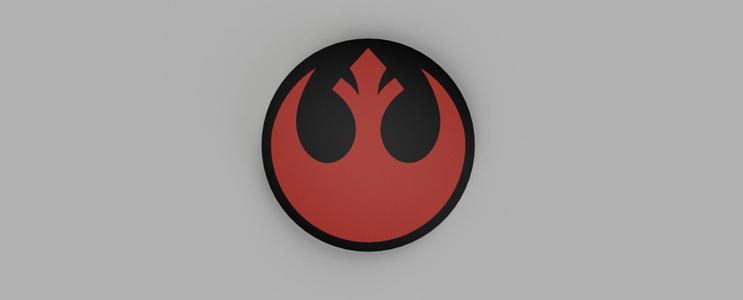 Star Wars Rebel Receiver Hitch Cover MMU
