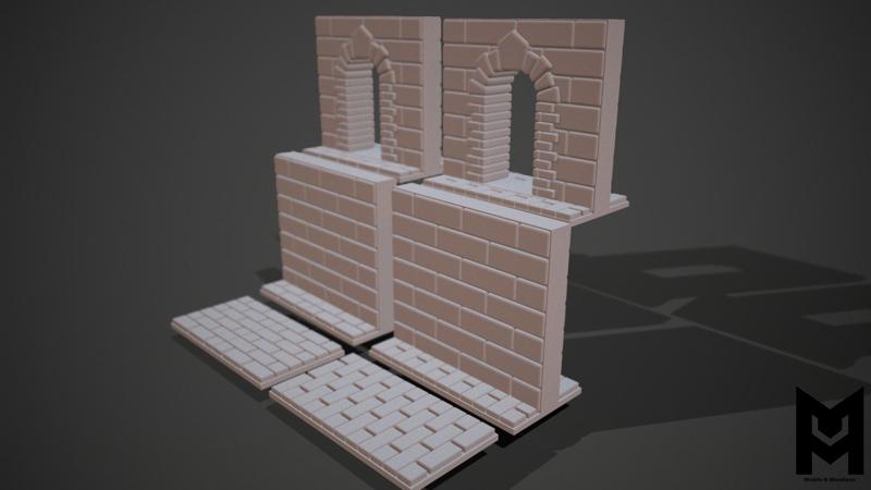 Stone tiles for table top Role-Play