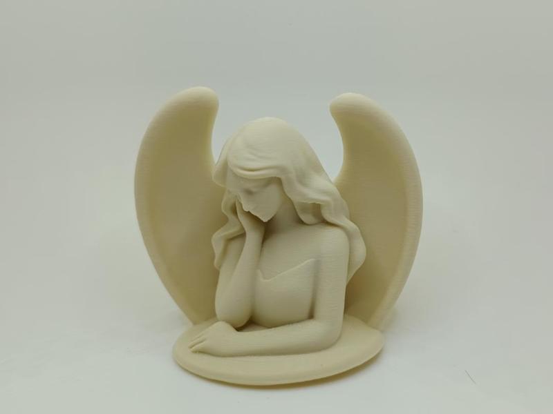 Mourning Angel on a Plinth