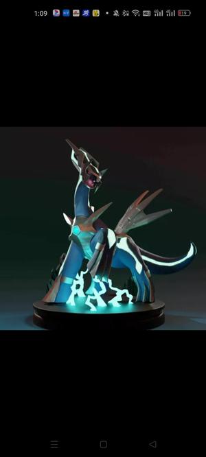 宠物小精灵。帝牙卢卡#Pokemon. Dialga