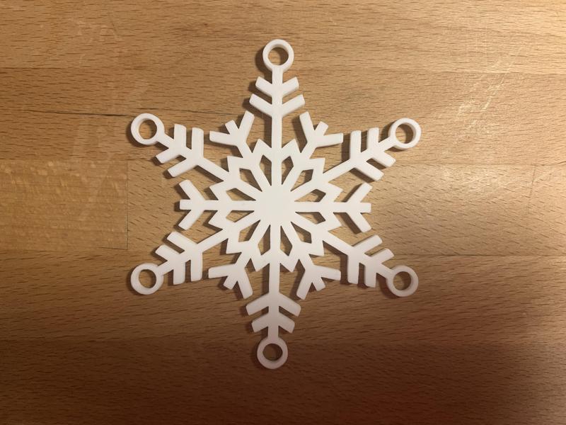 Snowflake Christmas Ornament Christmas Tree XMAS decoration