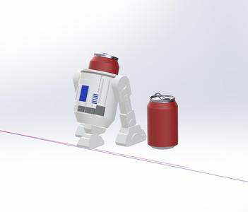 r2d2 can holder