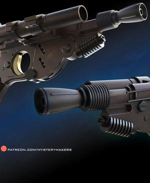 Old Republic Mando blaster