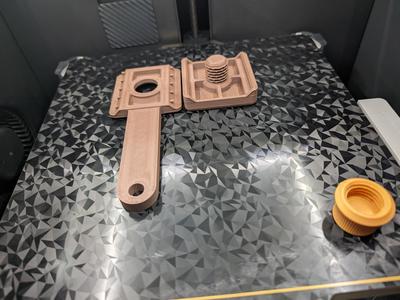 Handle for Build Plate Cleaner - Handle only