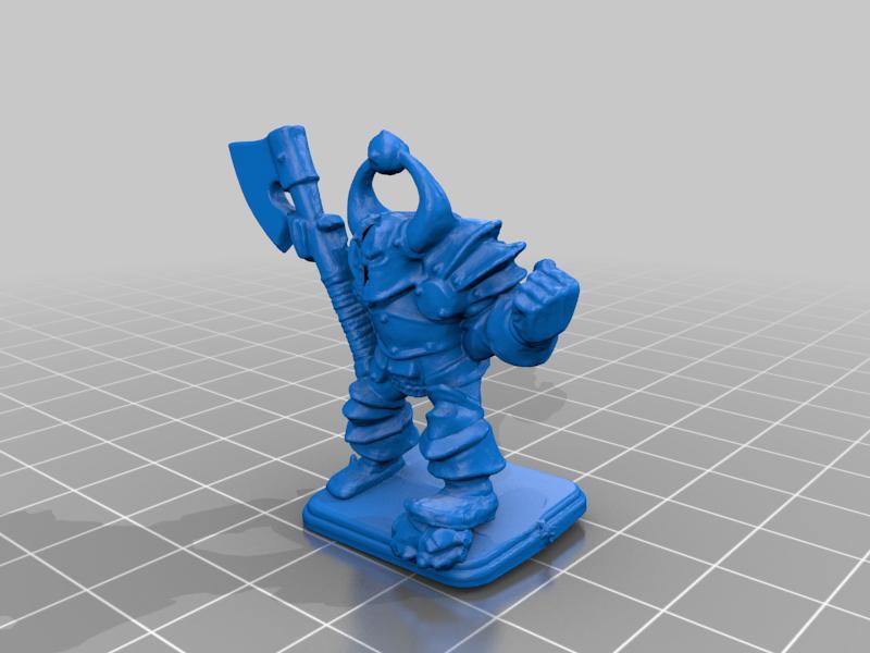 HeroQuest undead chaos warrior