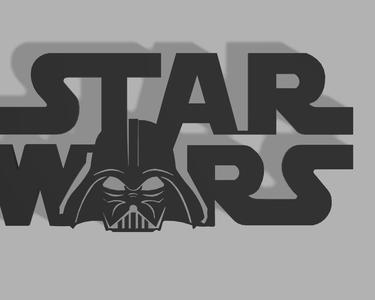Star Wars Logotype Figure 1