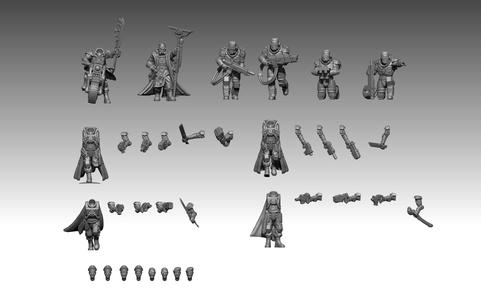 Elysium Rifles: Lord Commander Cadre