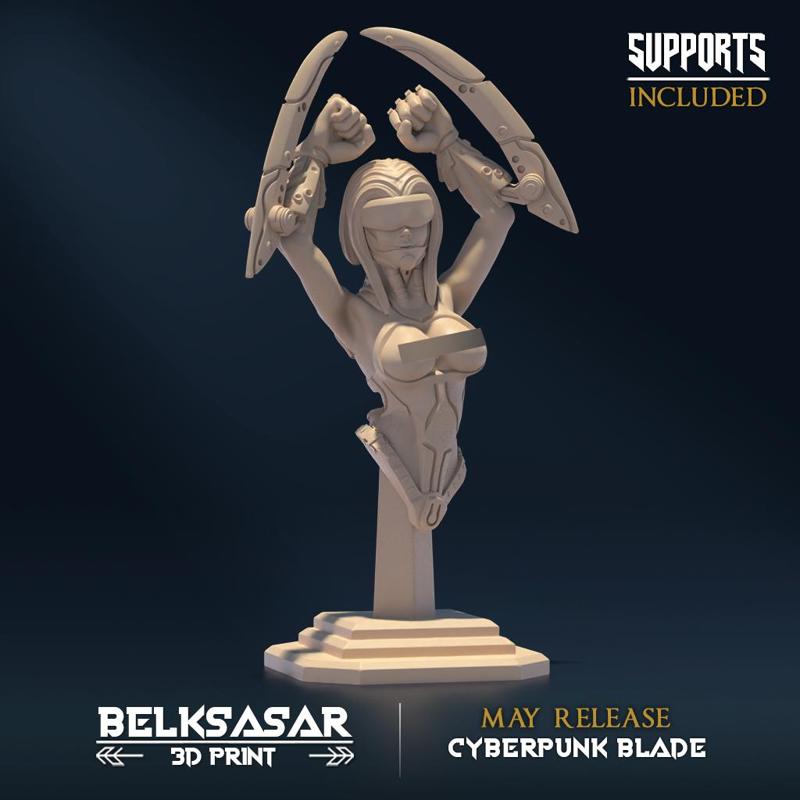 Cyberpunk Bust Variant 2