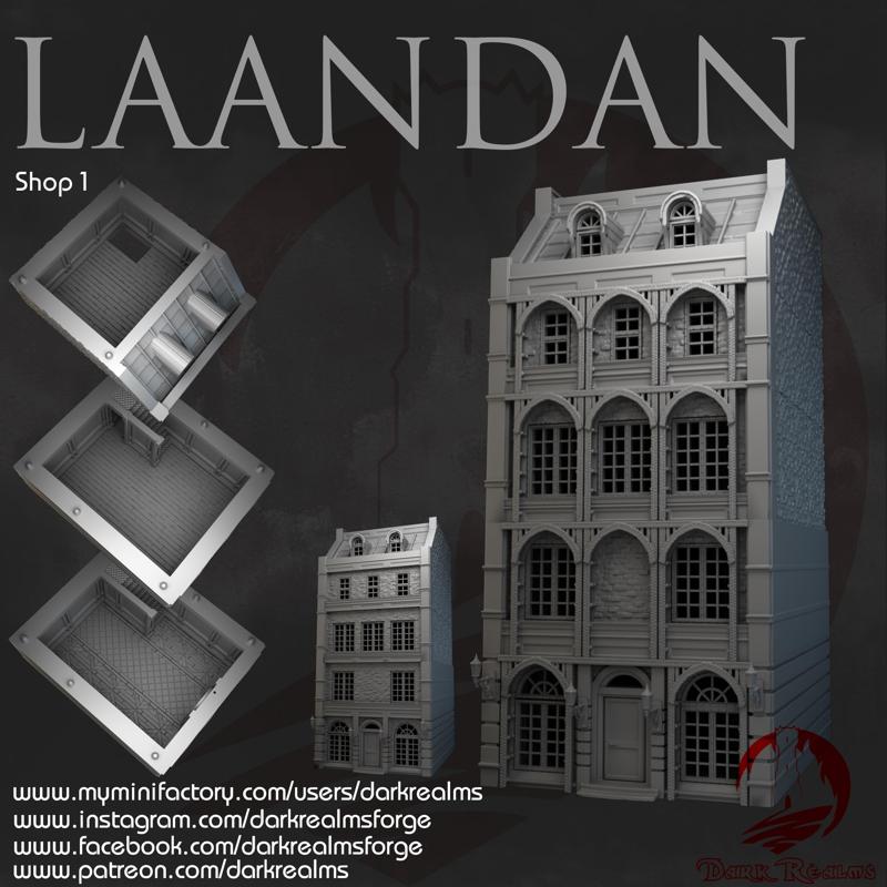 Dark Realms - Laandan Steamtown - Shop 1