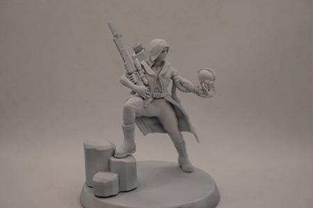 sci fi sniper/assassin