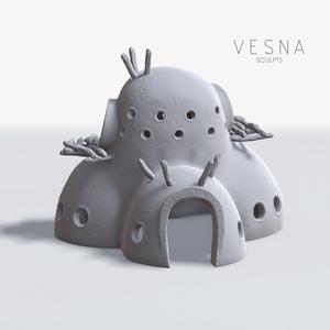 DESERT VILLAGE - BIG SAND HUT