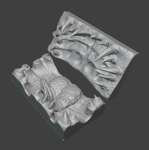 DIY Mimic Dice Box Sculpted Insert