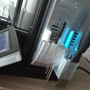 Creality Ender 3 mod power supply and tools holder
