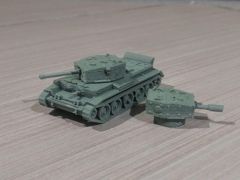 Cromwell and Cromwell Howitzer easy print